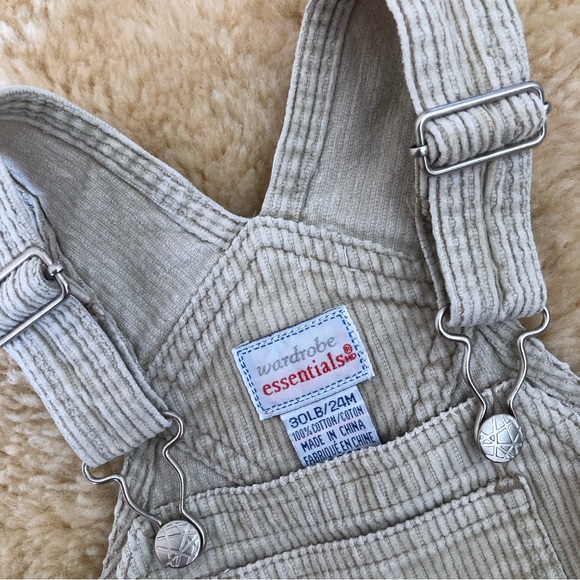 Corduroy children’s overalls - Picture 3 of 3